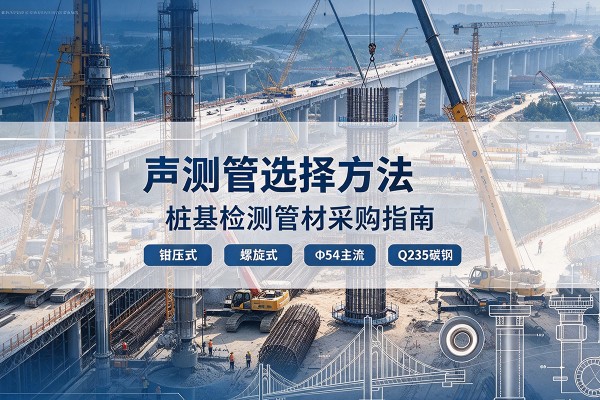 阿拉尔声测管选型标准